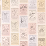 Flat lay of affirmation cards.